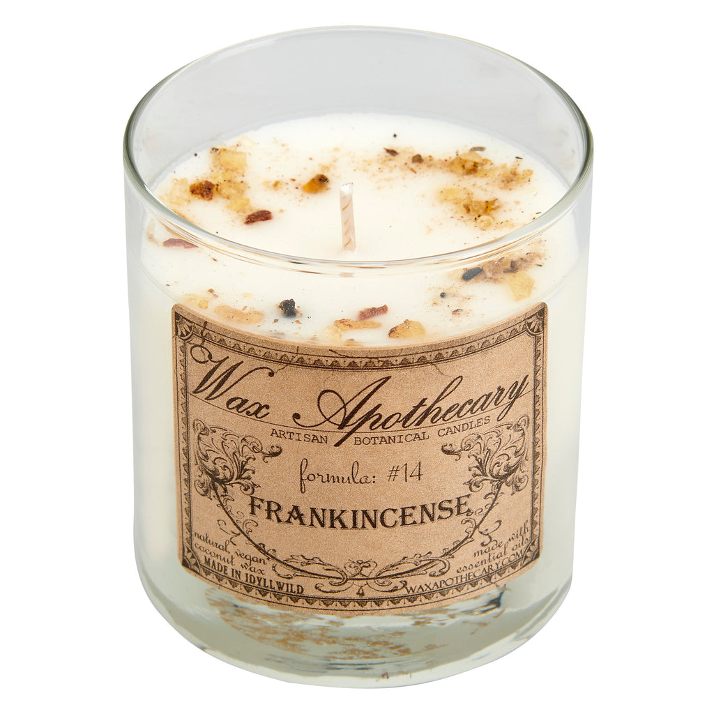 Frankincense Botanical Candle - 7 oz Scotch Glass