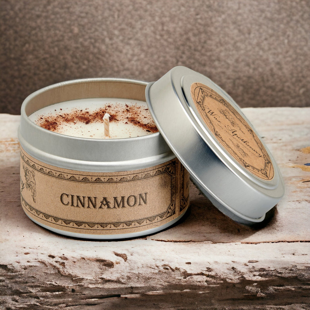 Cinnamon Botanical Candle - 4 oz Travel Tin