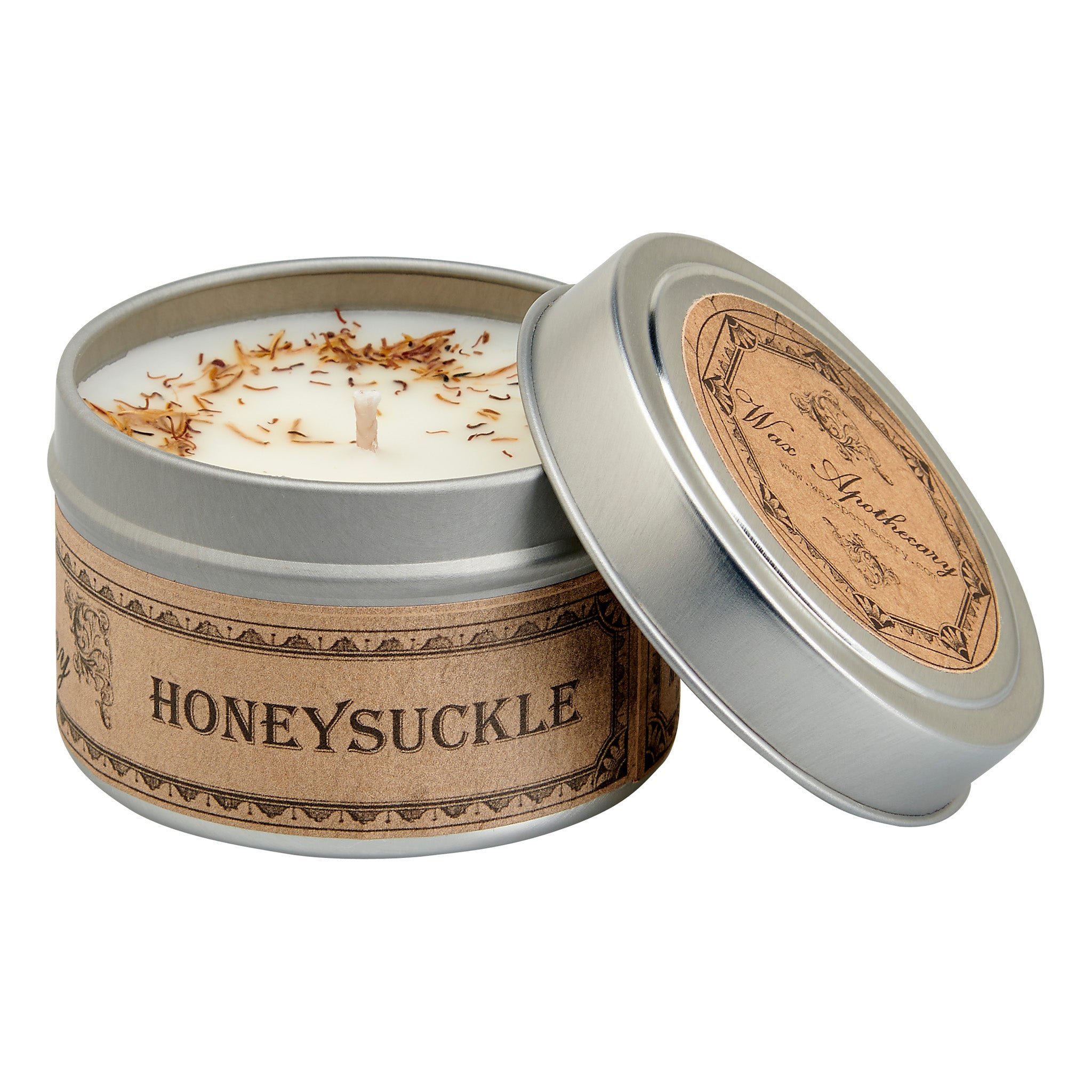 Honeysuckle Botanical Candle - 4 oz Travel Tin