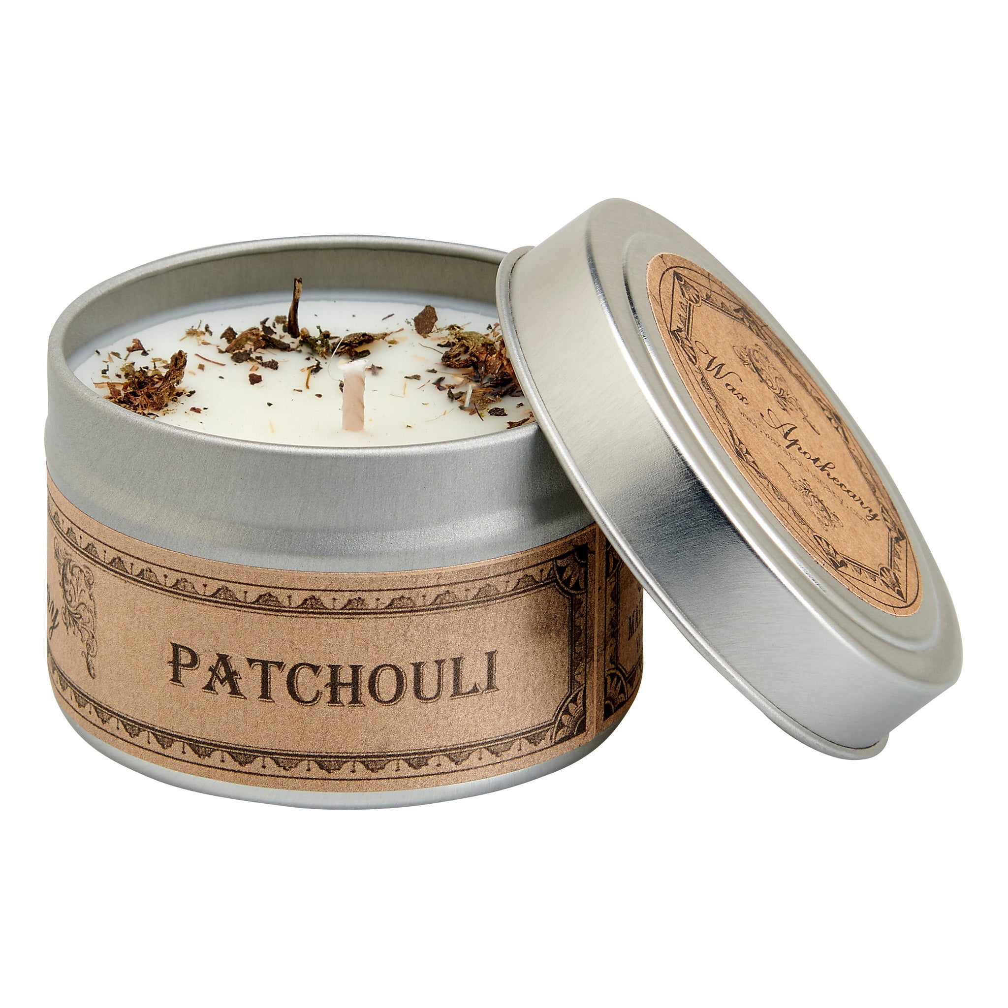 Patchouli Botanical Candle - 4 oz Travel Tin