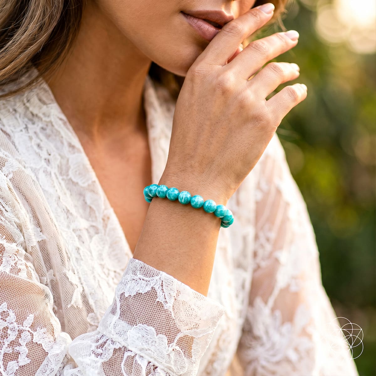 Empire of Her Own - Blue Amazonite Bracelet