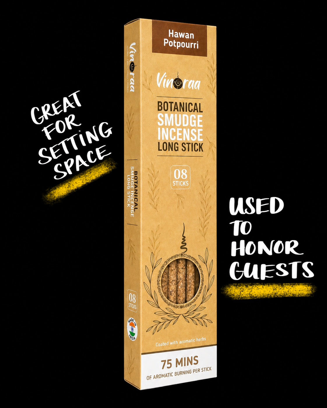 Hawan Potpourri Incense Sticks - 8 Sticks