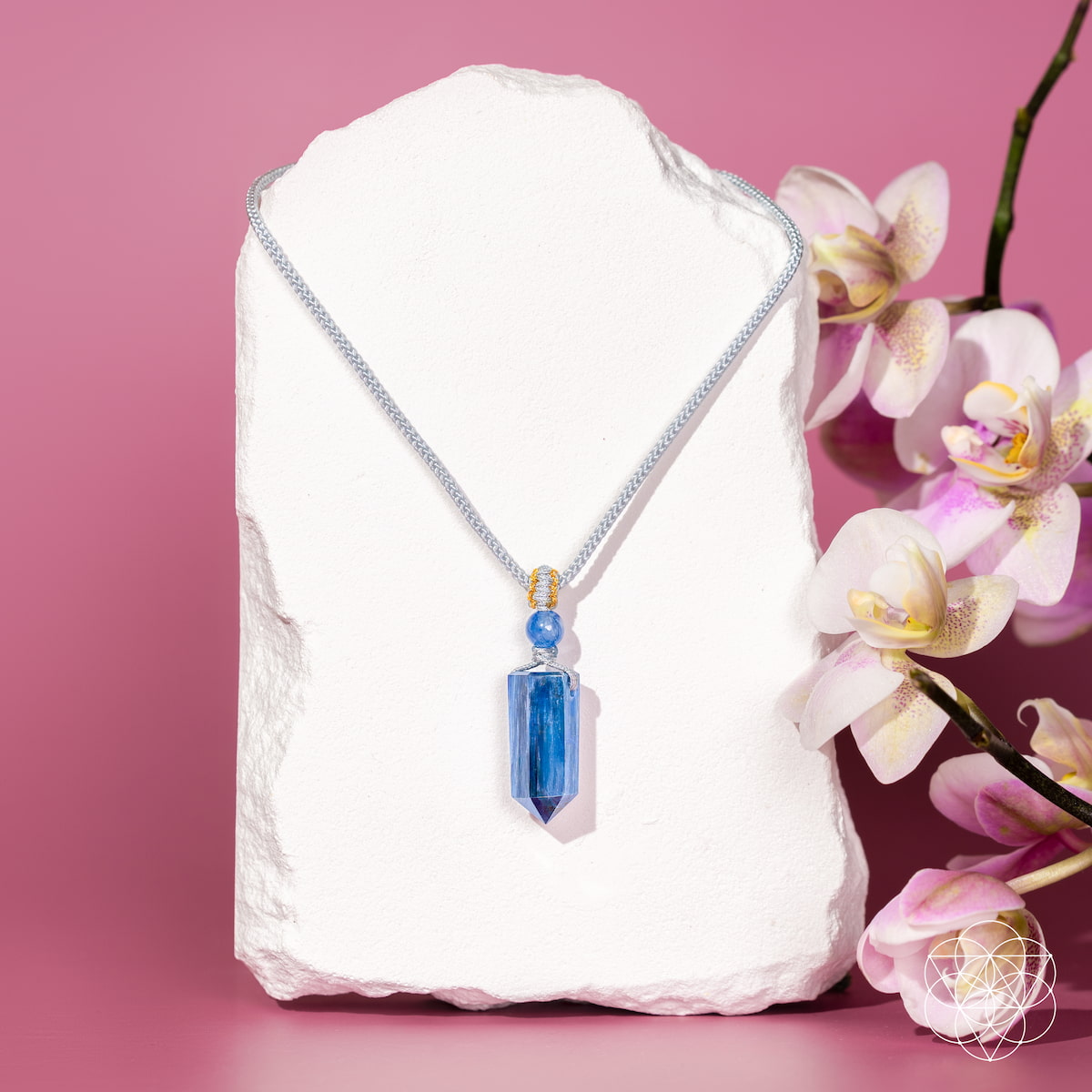 Rare Kyanite Pendant - Aura Shield