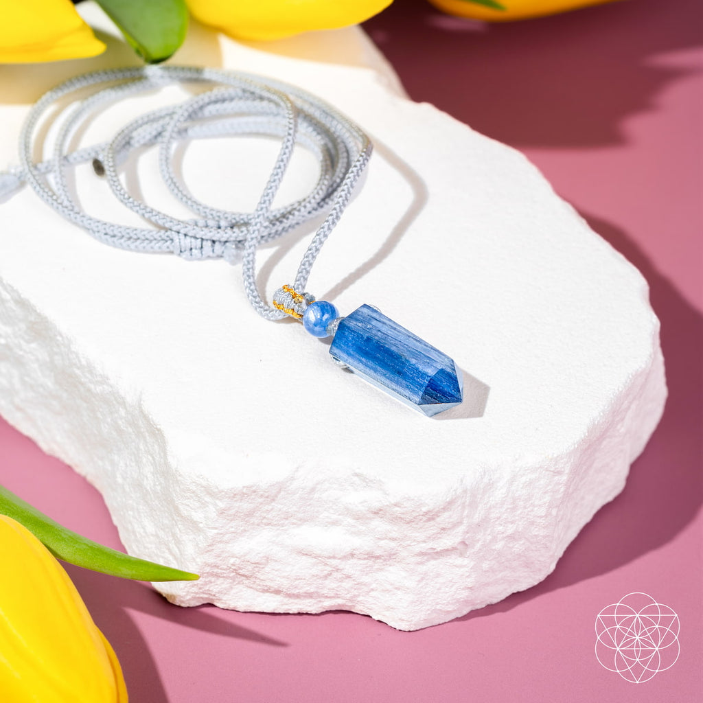 Rare Kyanite Pendant - Aura Shield