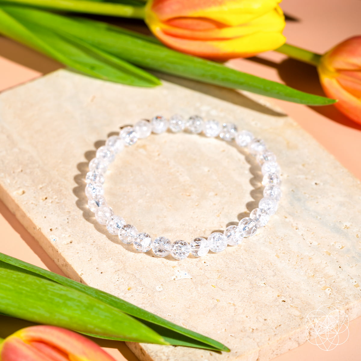 Emotional Ice Bath - Ice Quartz Bracelet