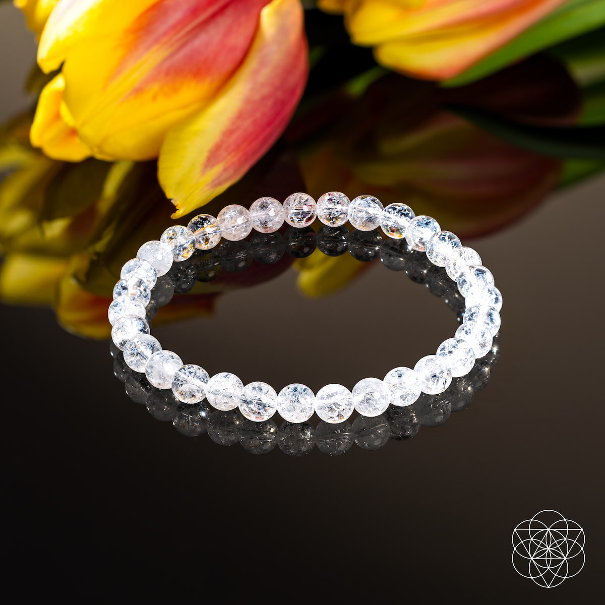 Emotional Ice Bath - Ice Quartz Bracelet