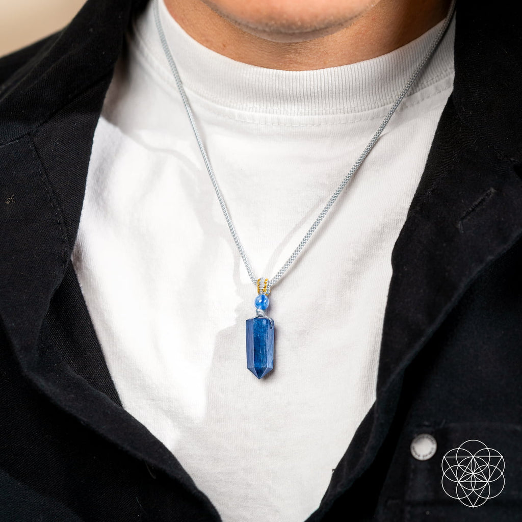 Rare Kyanite Pendant - Aura Shield