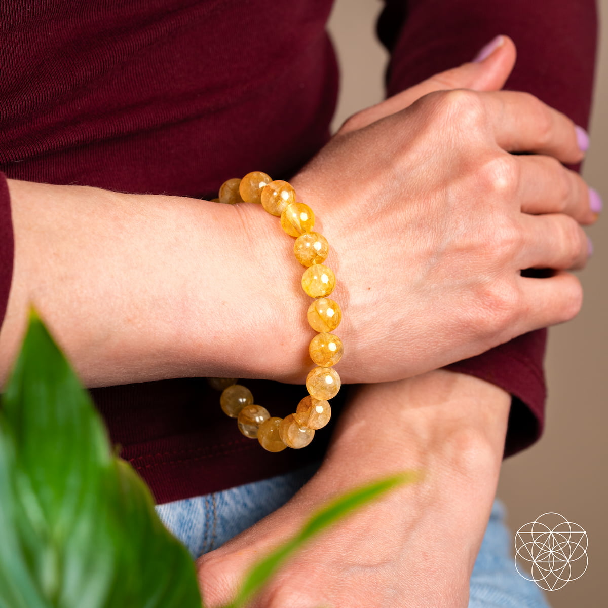 The Master Reset - Golden Healer Quartz Bracelet