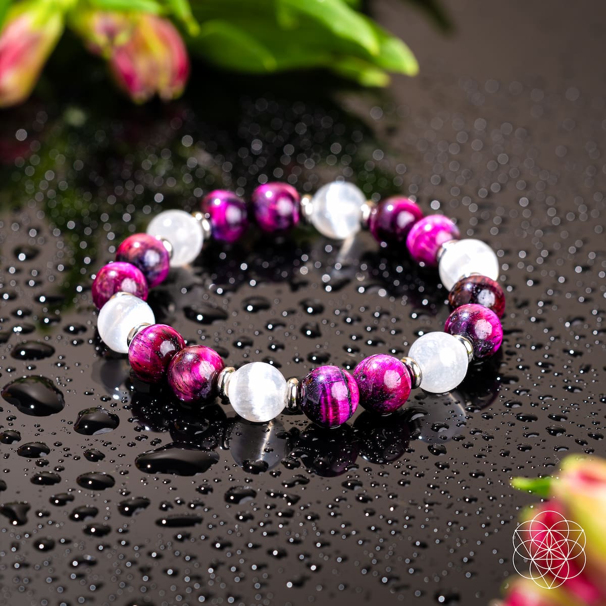 Pink Galaxy Tiger's Eye Bracelet - Shape Your Future