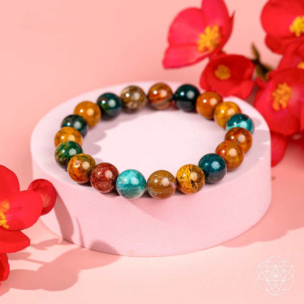 Ocean Jasper Bracelet - Quiet Mind