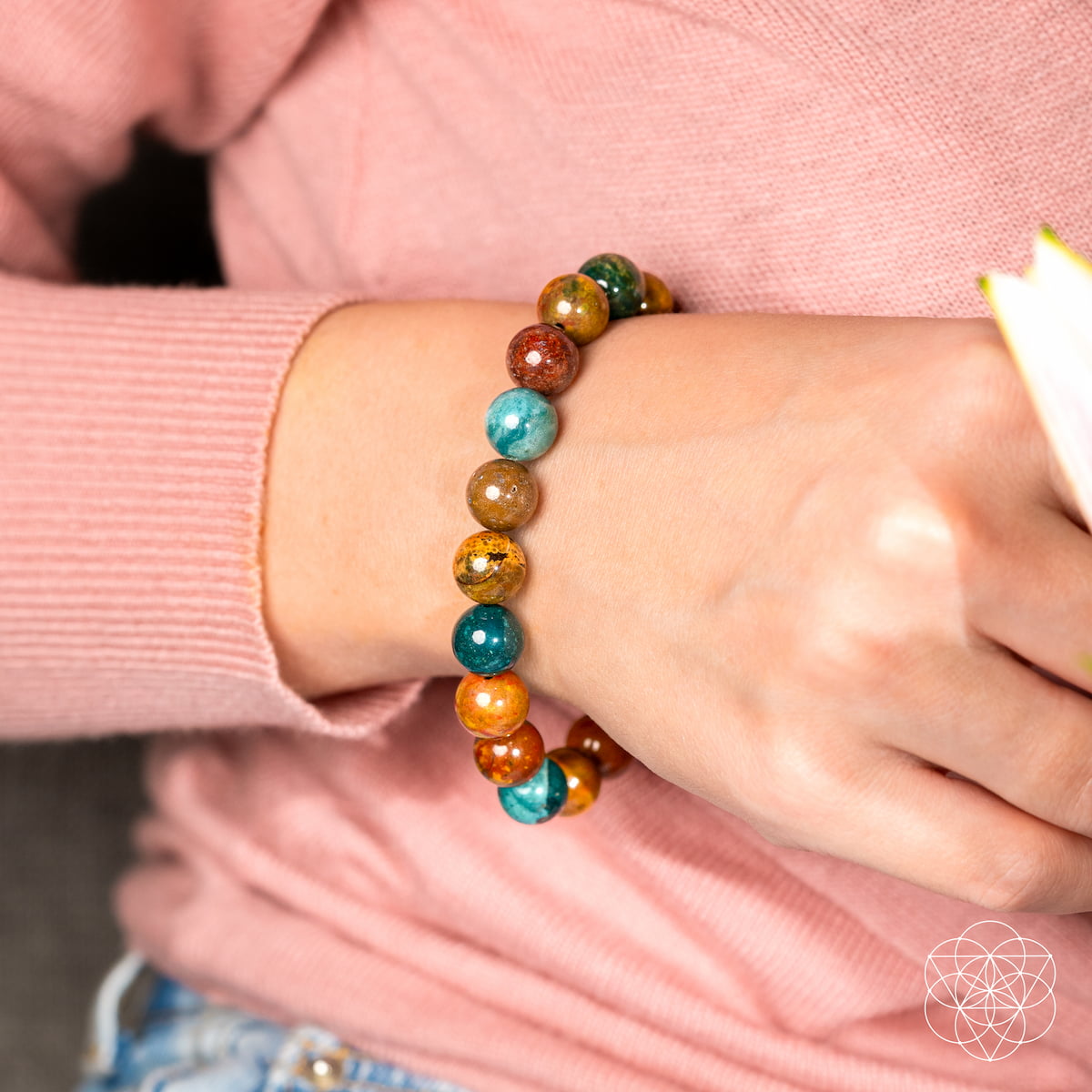 Ocean Jasper Bracelet - Quiet Mind