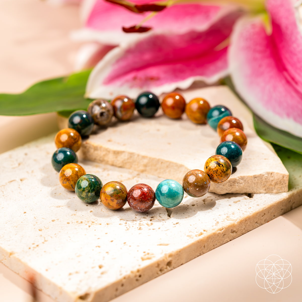 Ocean Jasper Bracelet - Quiet Mind