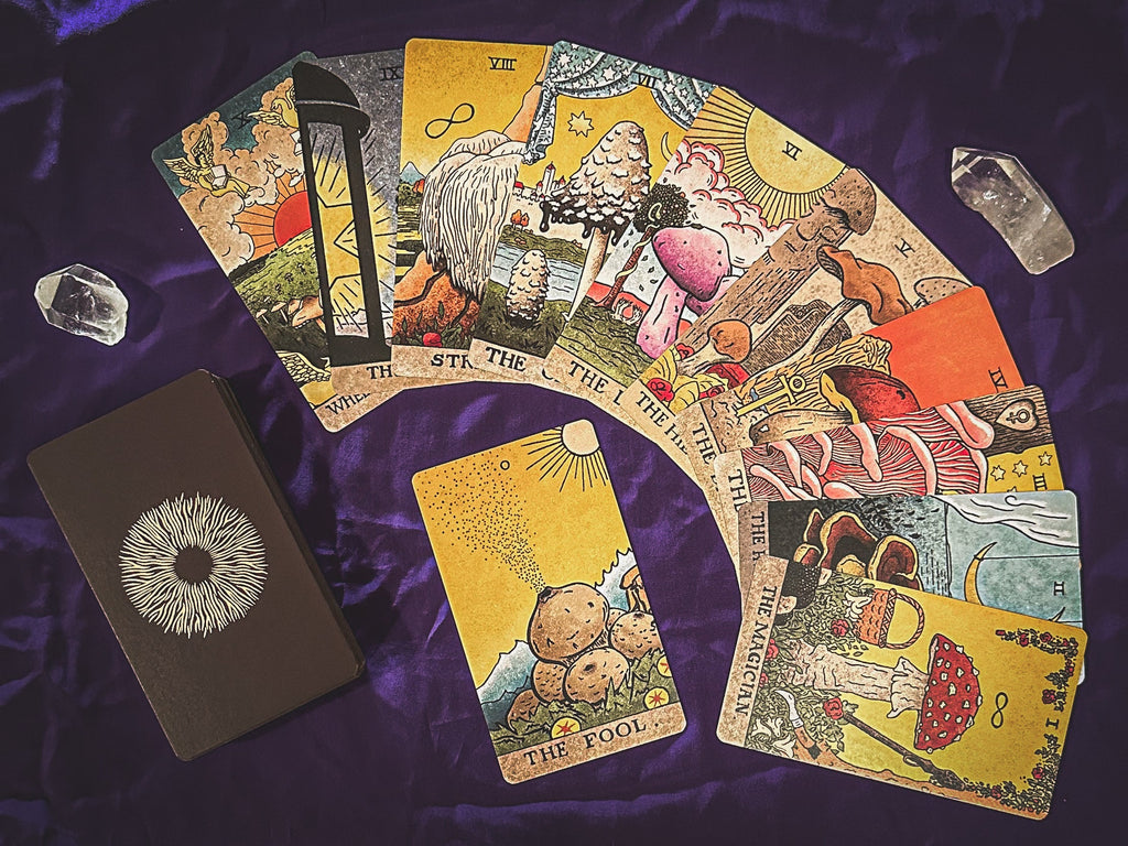The Mushroom Hunter's Arcanum Tarot Deck