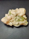 Green Apophyllite with Peach Stilbite Specimen
