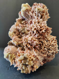 Red Mordenite with Stilbite Specimen