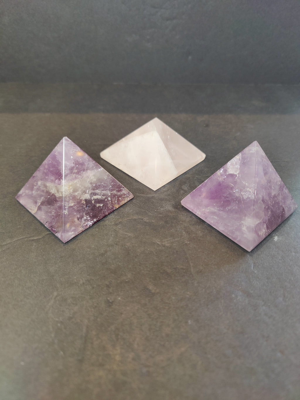 Assorted Crystal Pyramid