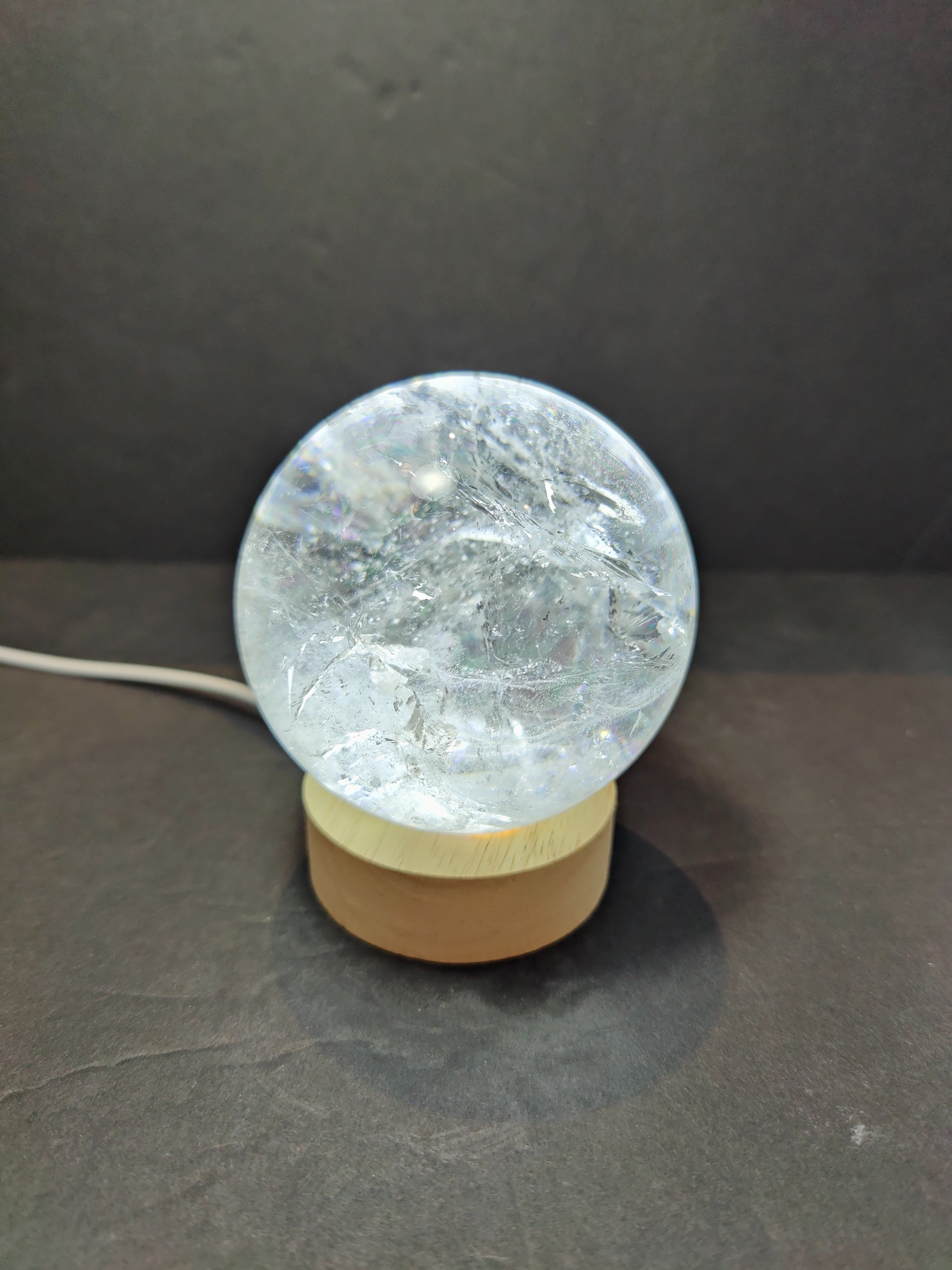 Clear Quartz Sphere - Extra Quality