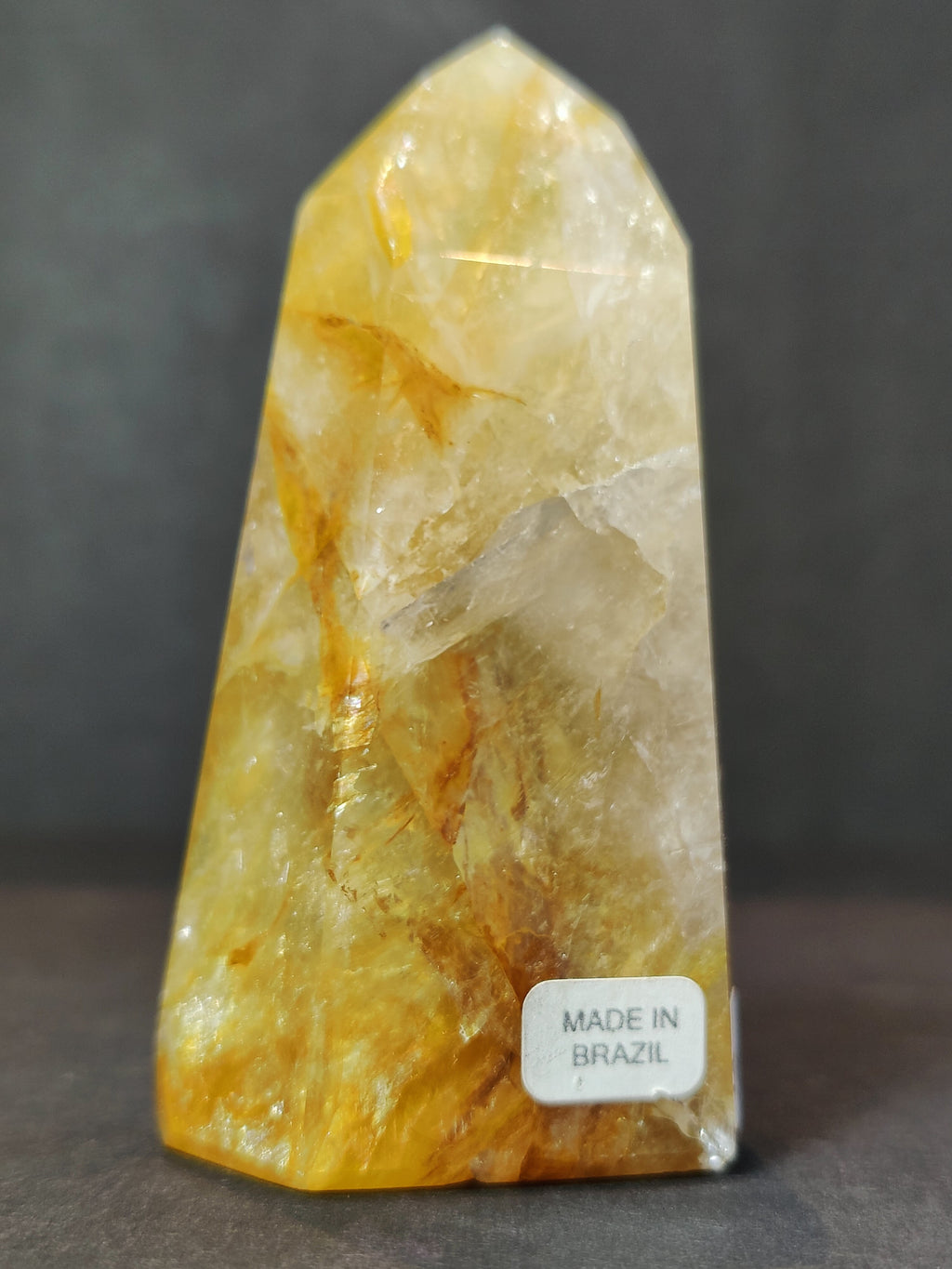 Golden Healer Quartz Obelisk Tower