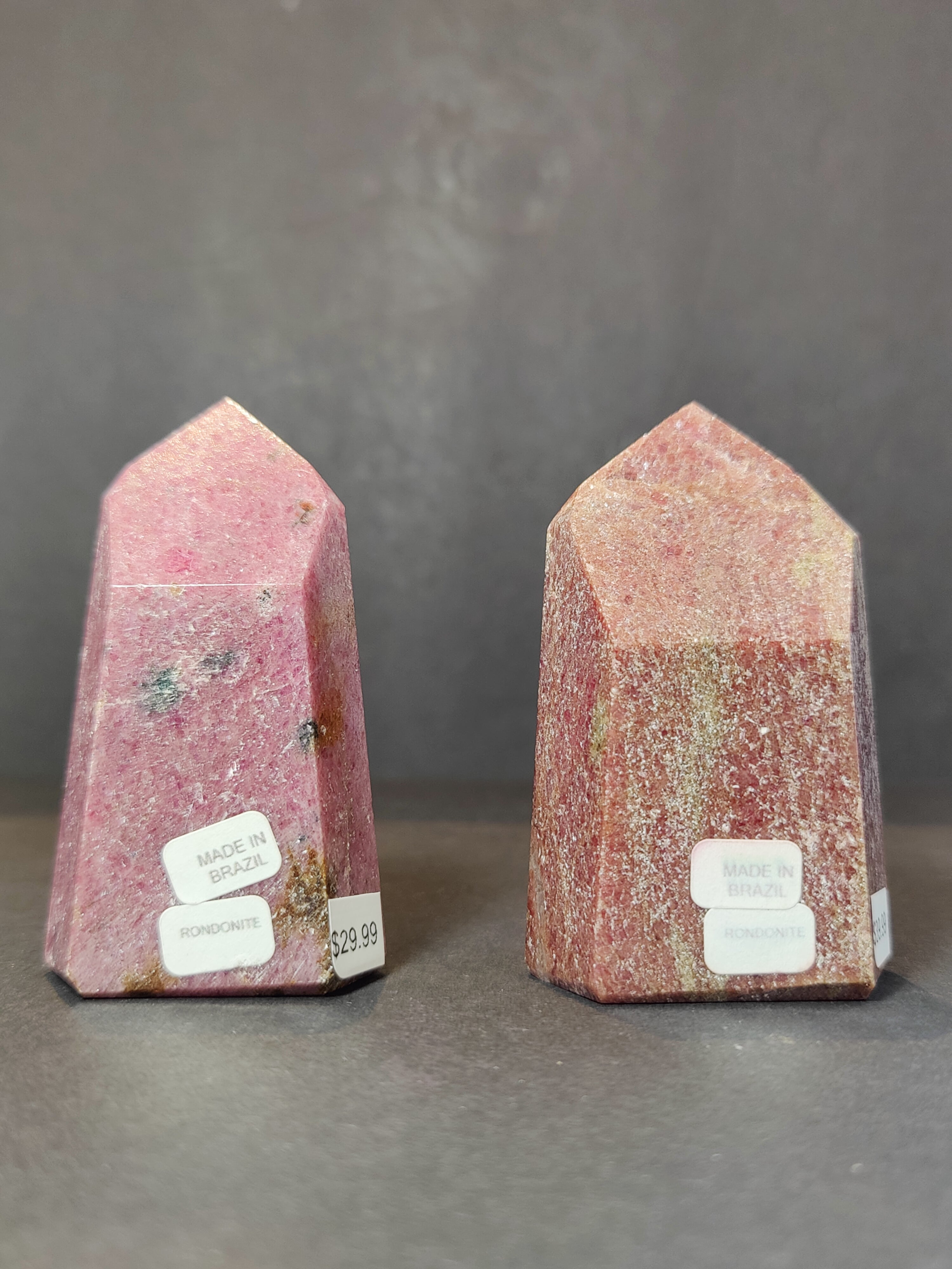 Rhodochrosite Obelisk Tower