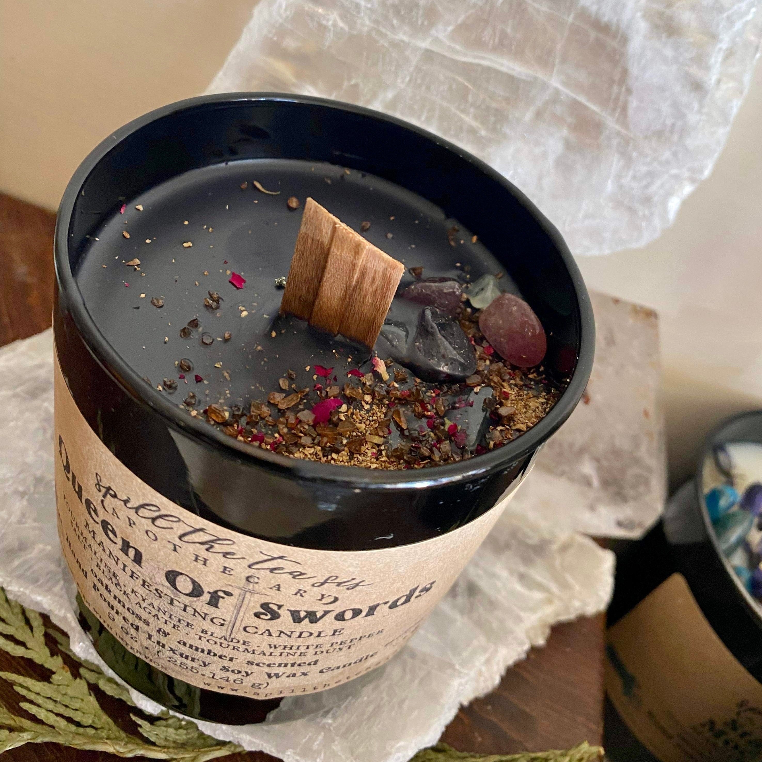 Queen of Swords Candle