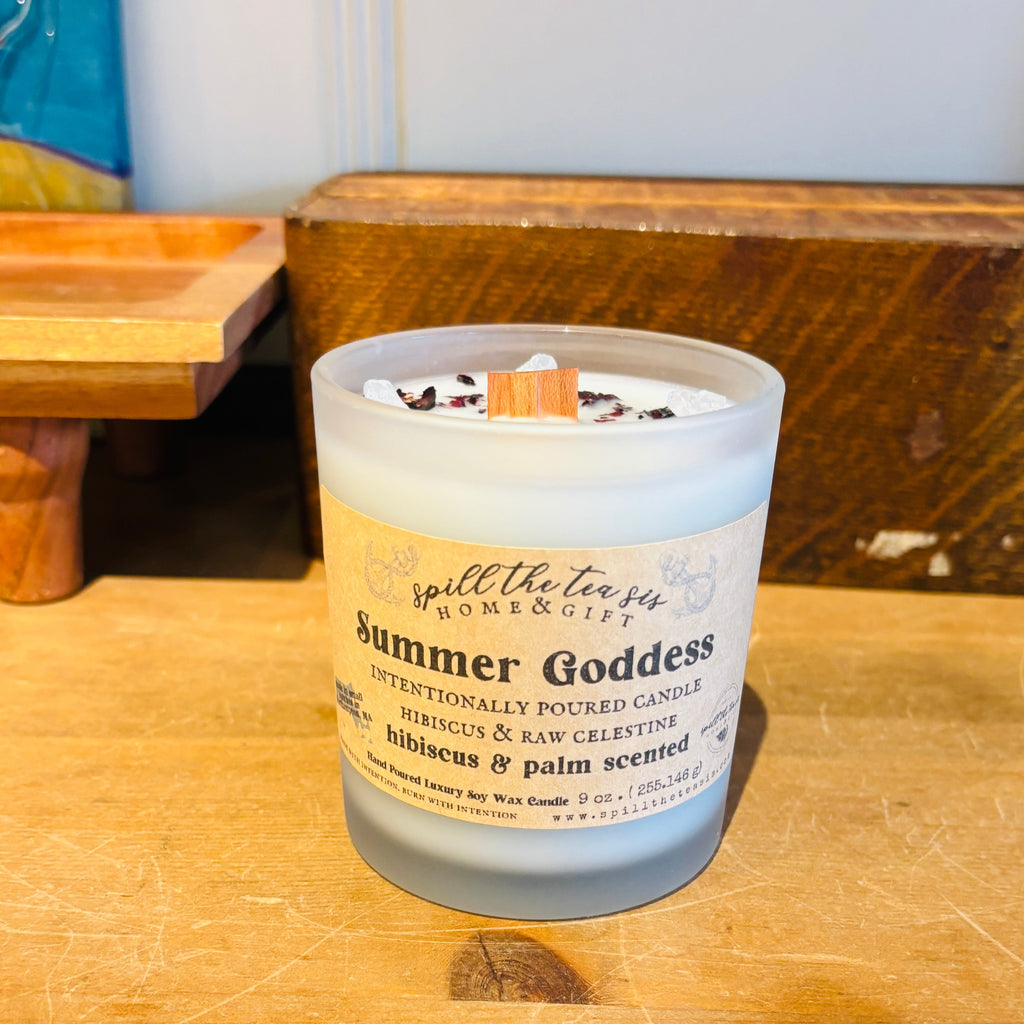 Summer Goddess Candle