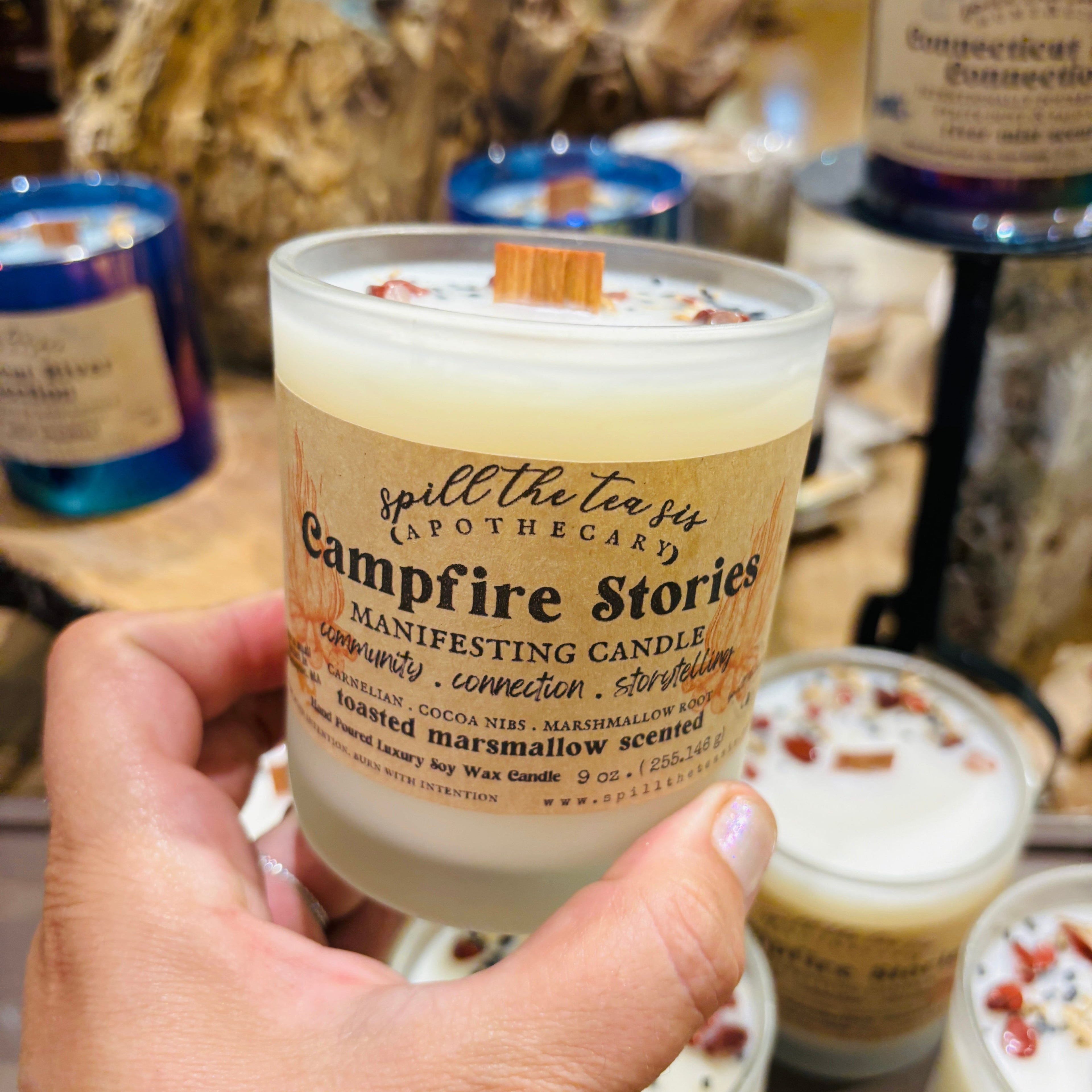 Campfire Stories Candle