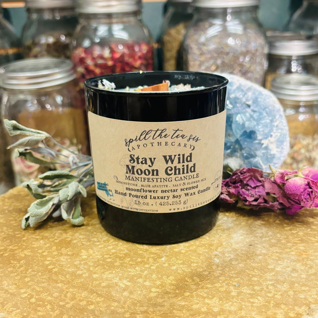 Moon Magic Soy Lunar Intention Candle