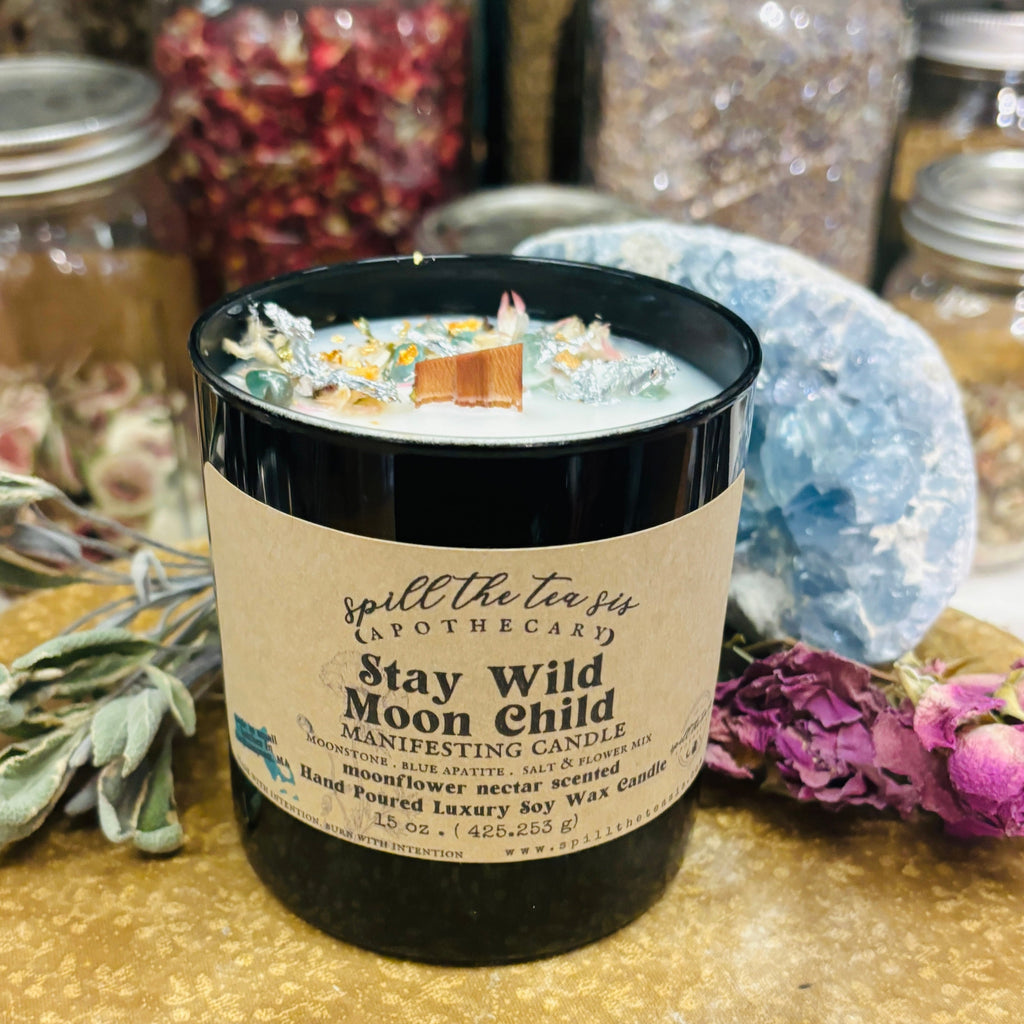 Moon Magic Soy Lunar Intention Candle