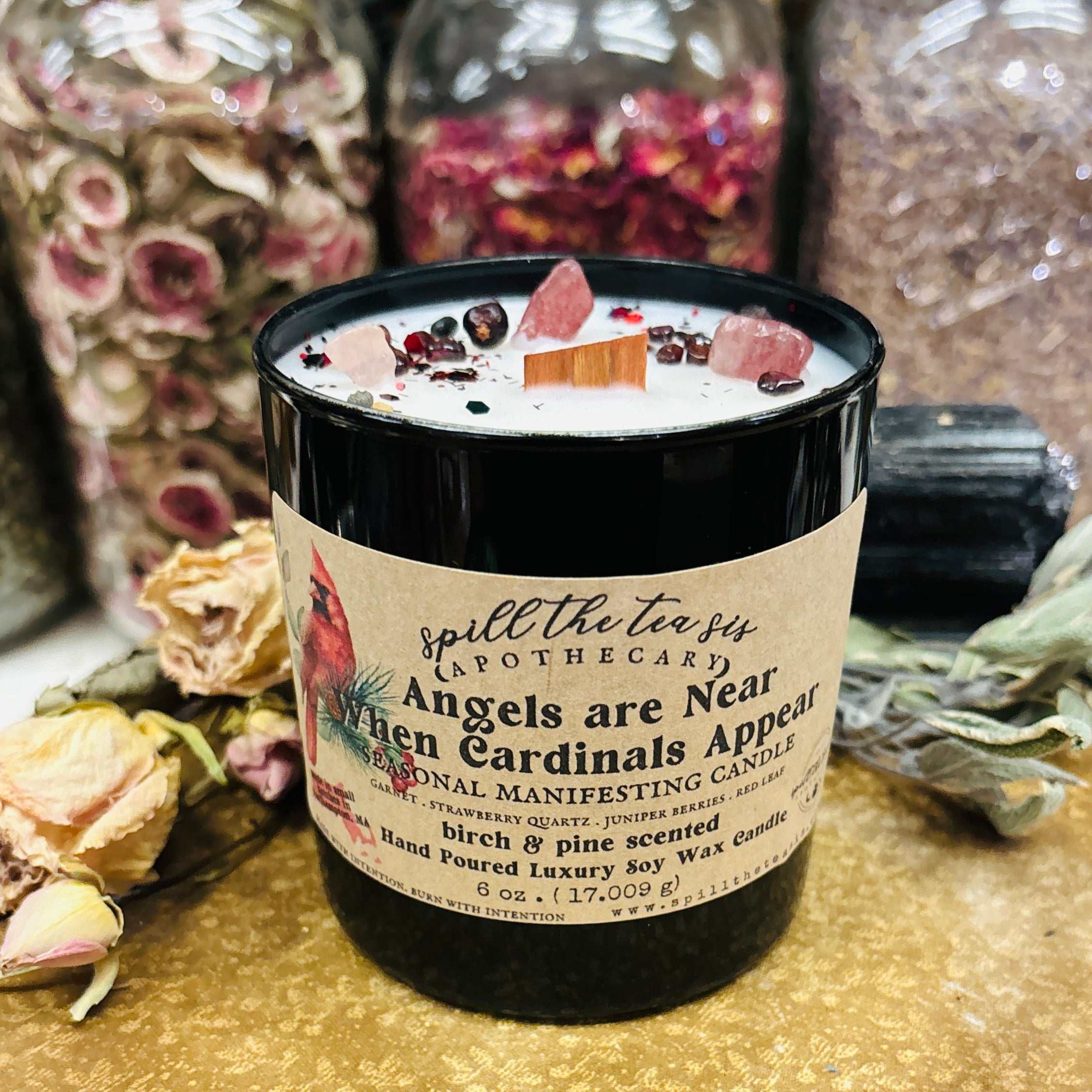 Angels Are Near Candle