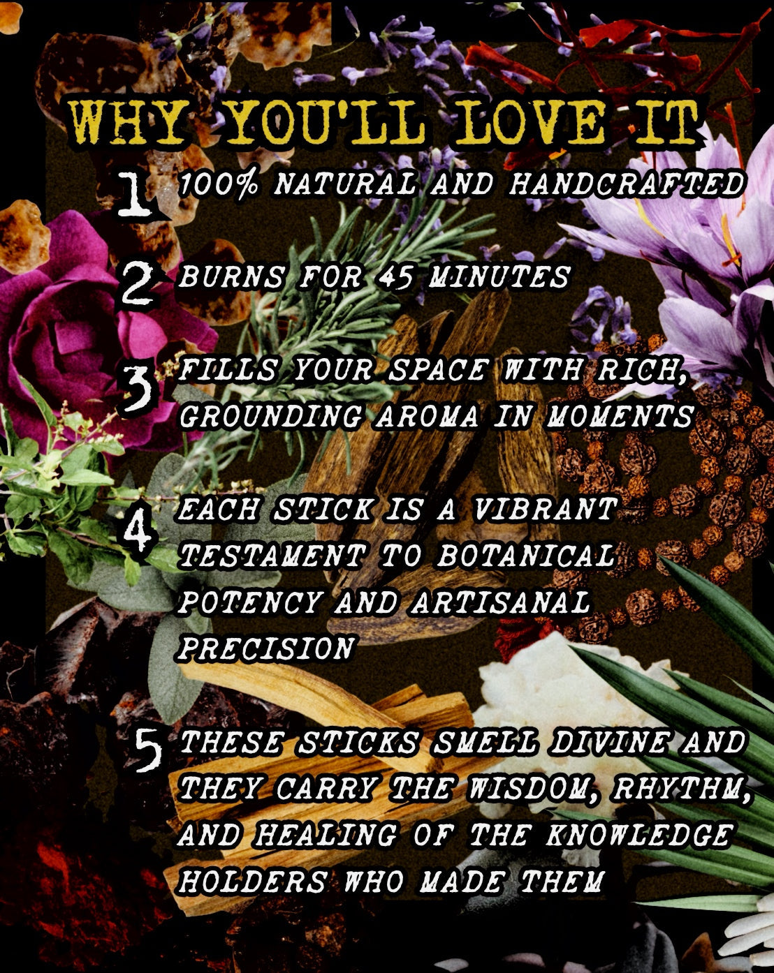 Sacred Natural Incense Sticks