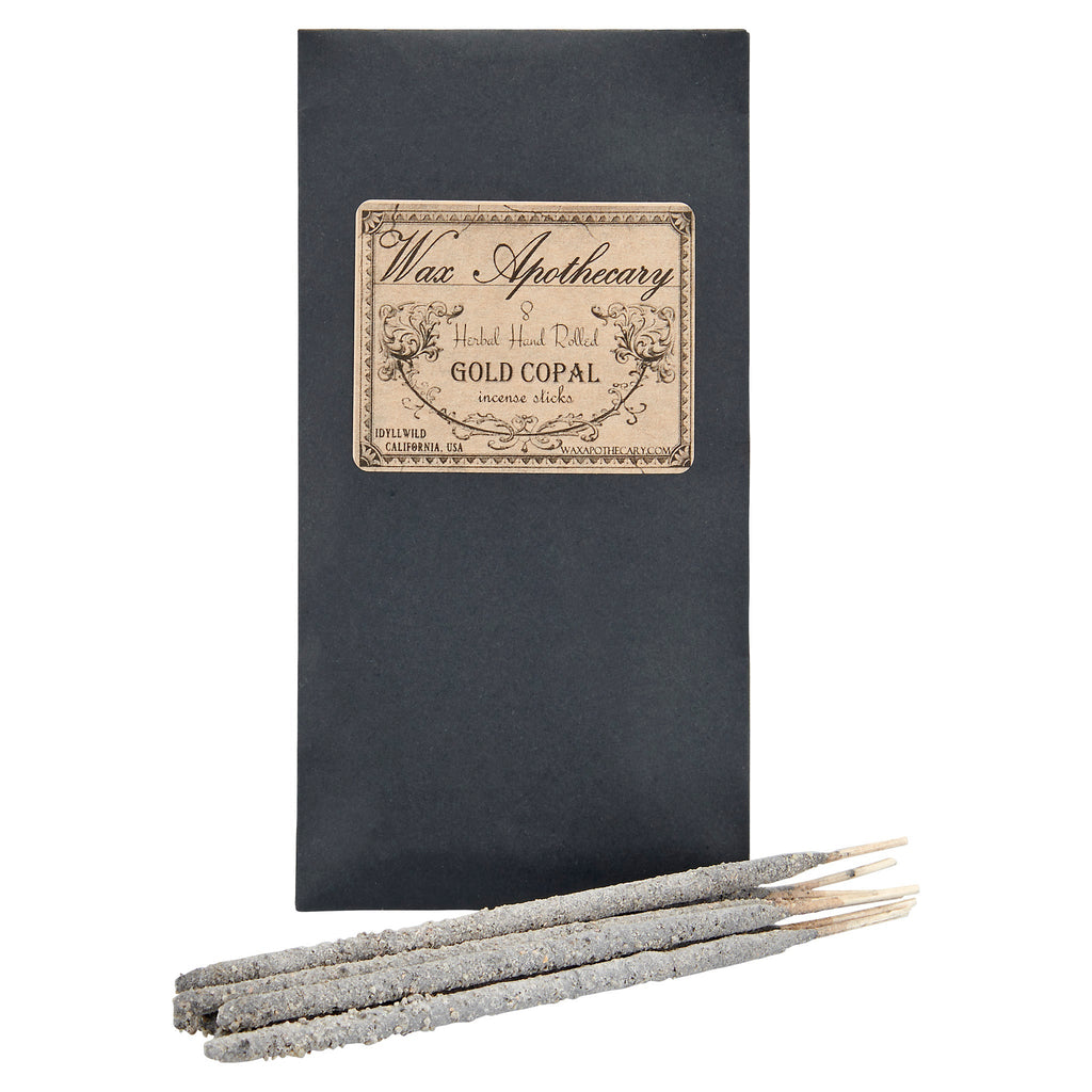 Golden Copal Ceremonial Incense - 8 Sticks