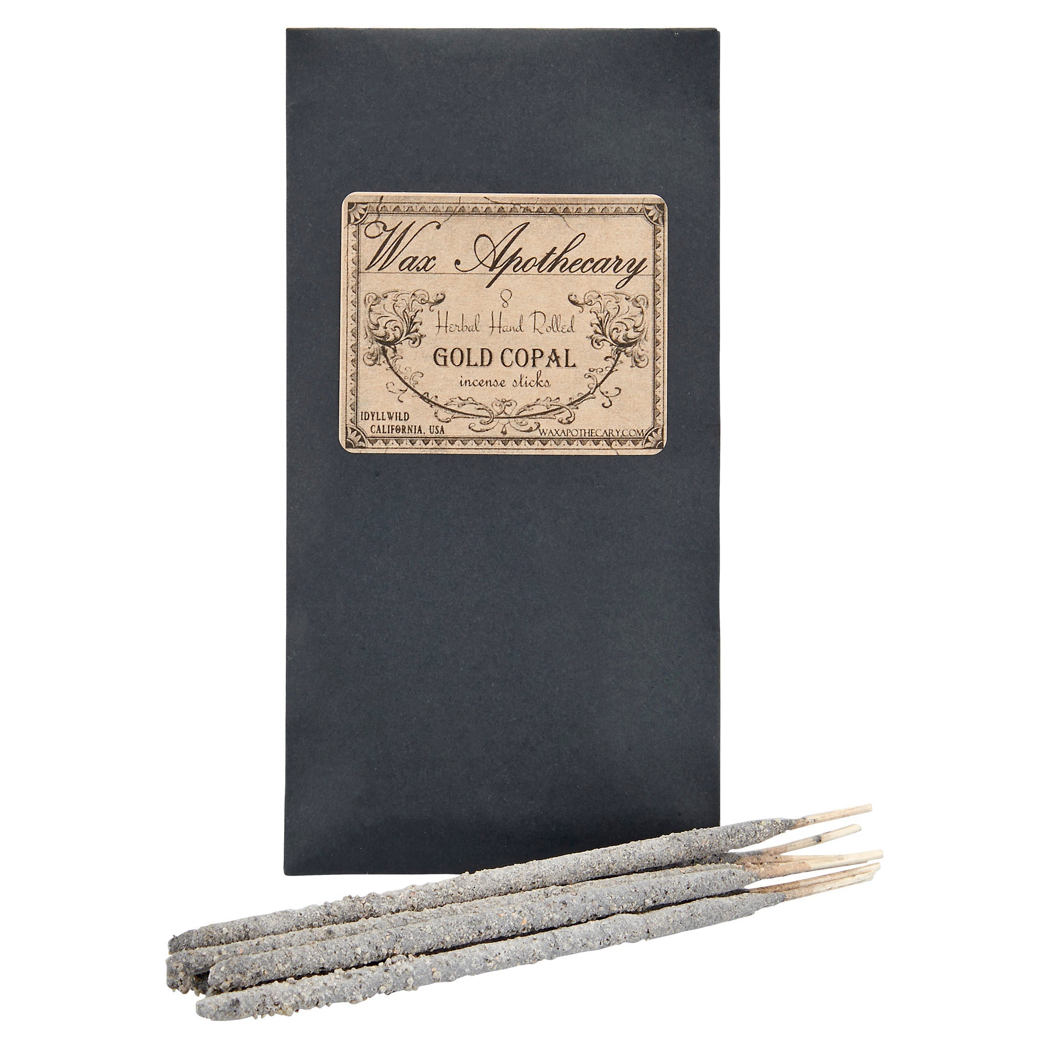 Golden Copal Ceremonial Incense - 8 Sticks