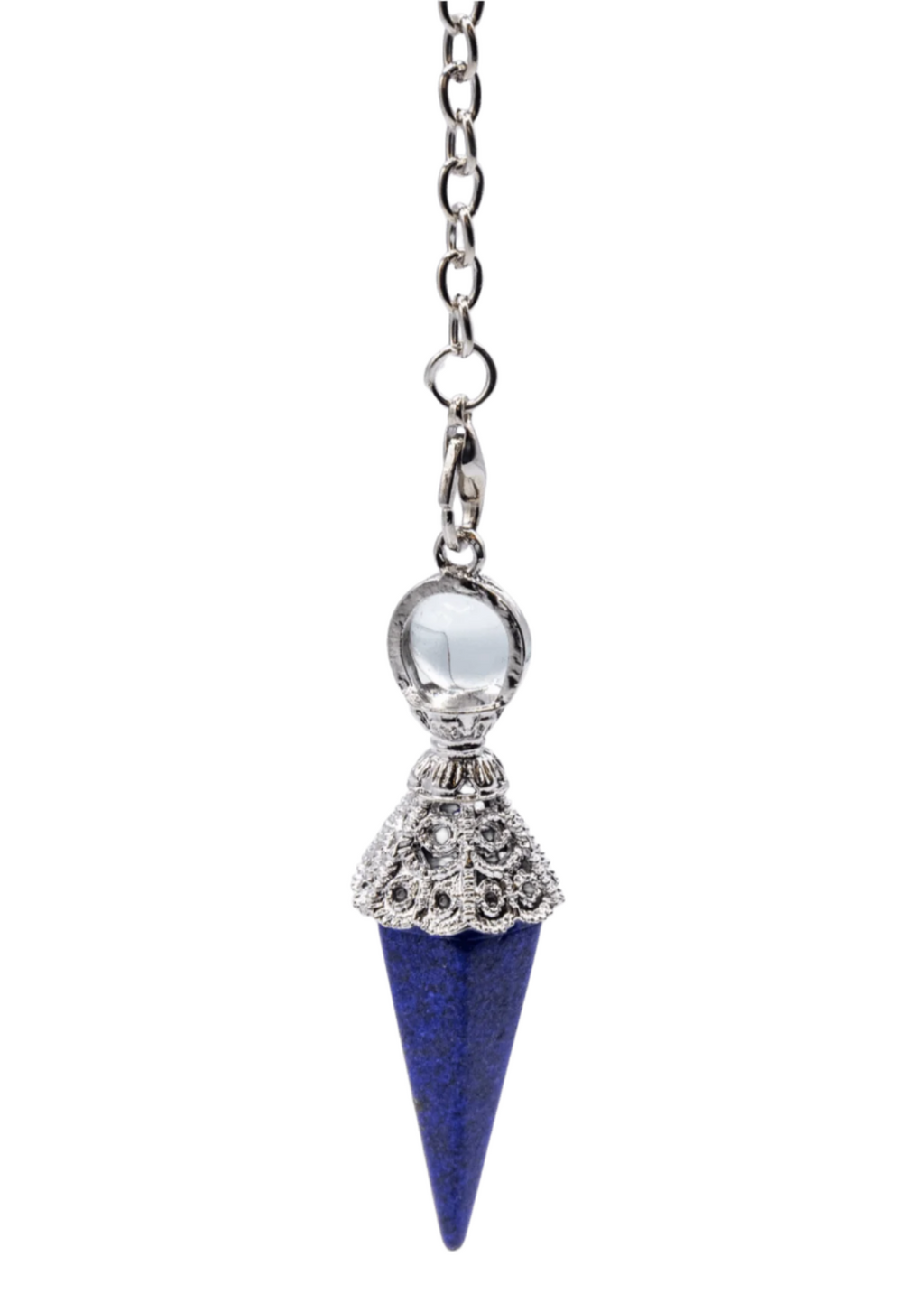 Ornate Lapis Lazuli Pendulum