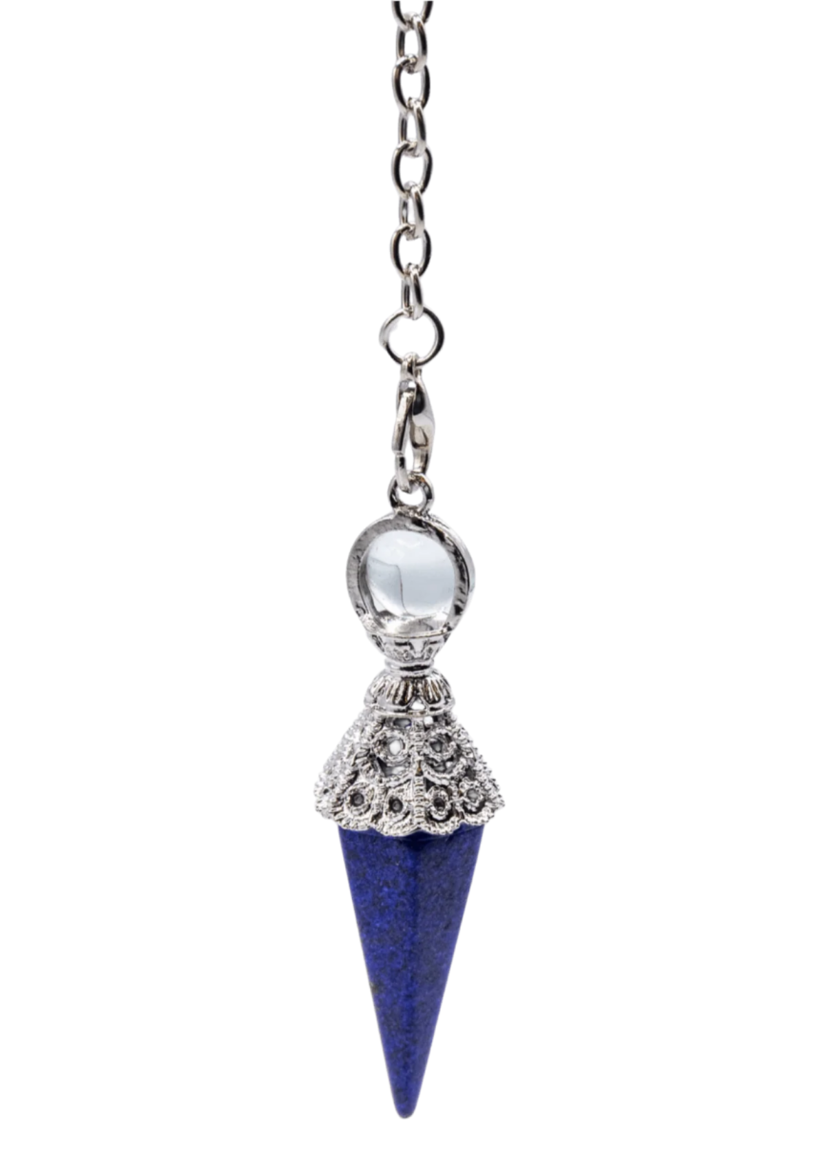 Ornate Lapis Lazuli Pendulum