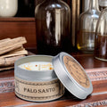 Palo Santo Botanical Candle - 4 oz Travel Tin