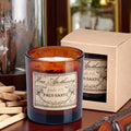 Palo Santo Botanical Candle - 9 oz Artisan Amber Glass