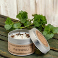 Patchouli Botanical Candle - 4 oz Travel Tin