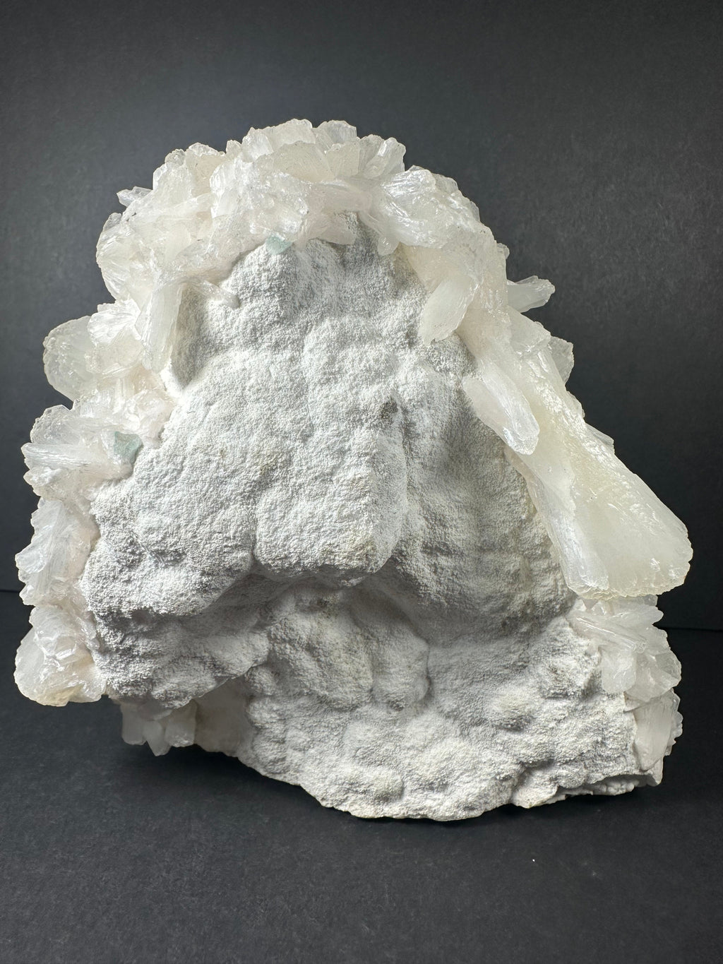 Green Apophyllite, Stilbite & Mordenite Specimen