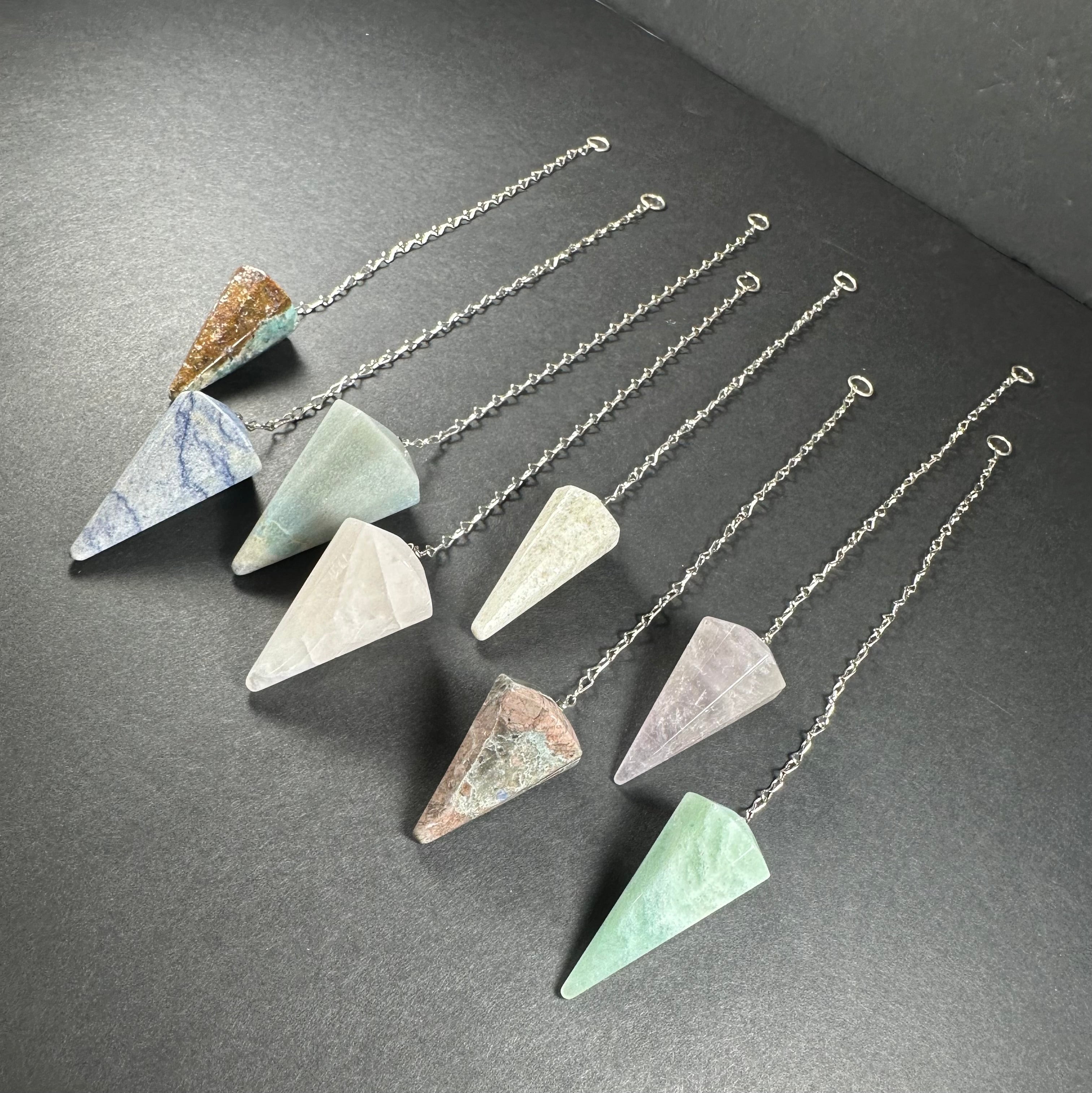 Crystal Pendulum with Chain