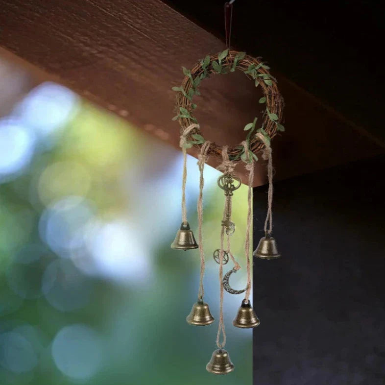 Witch Bells Protection Wreath