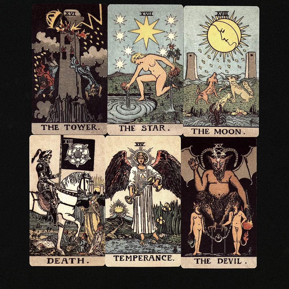 Smith-Waite Borderless Tarot Deck
