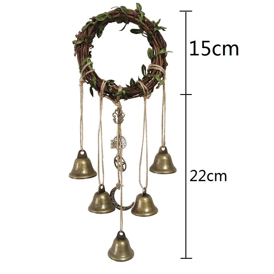 Witch Bells Protection Wreath