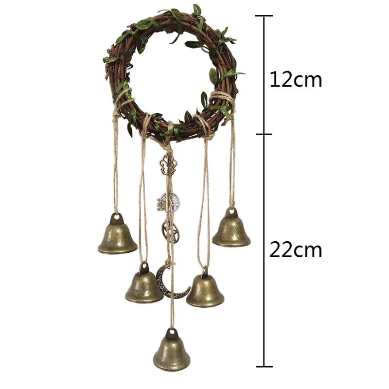 Witch Bells Protection Wreath