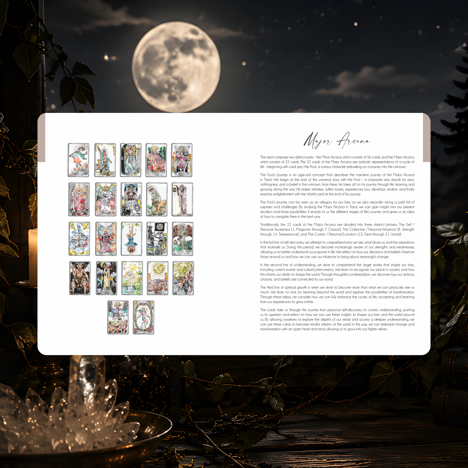 Decoding the Cards Tarot Workbook