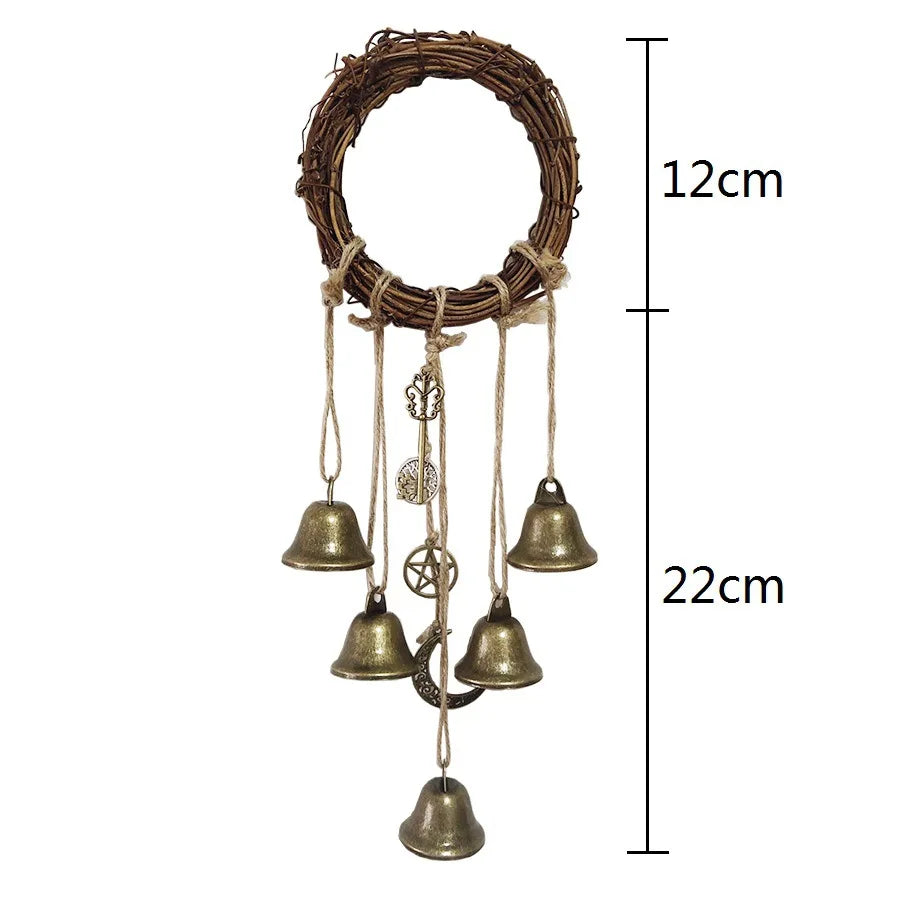 Witch Bells Protection Wreath