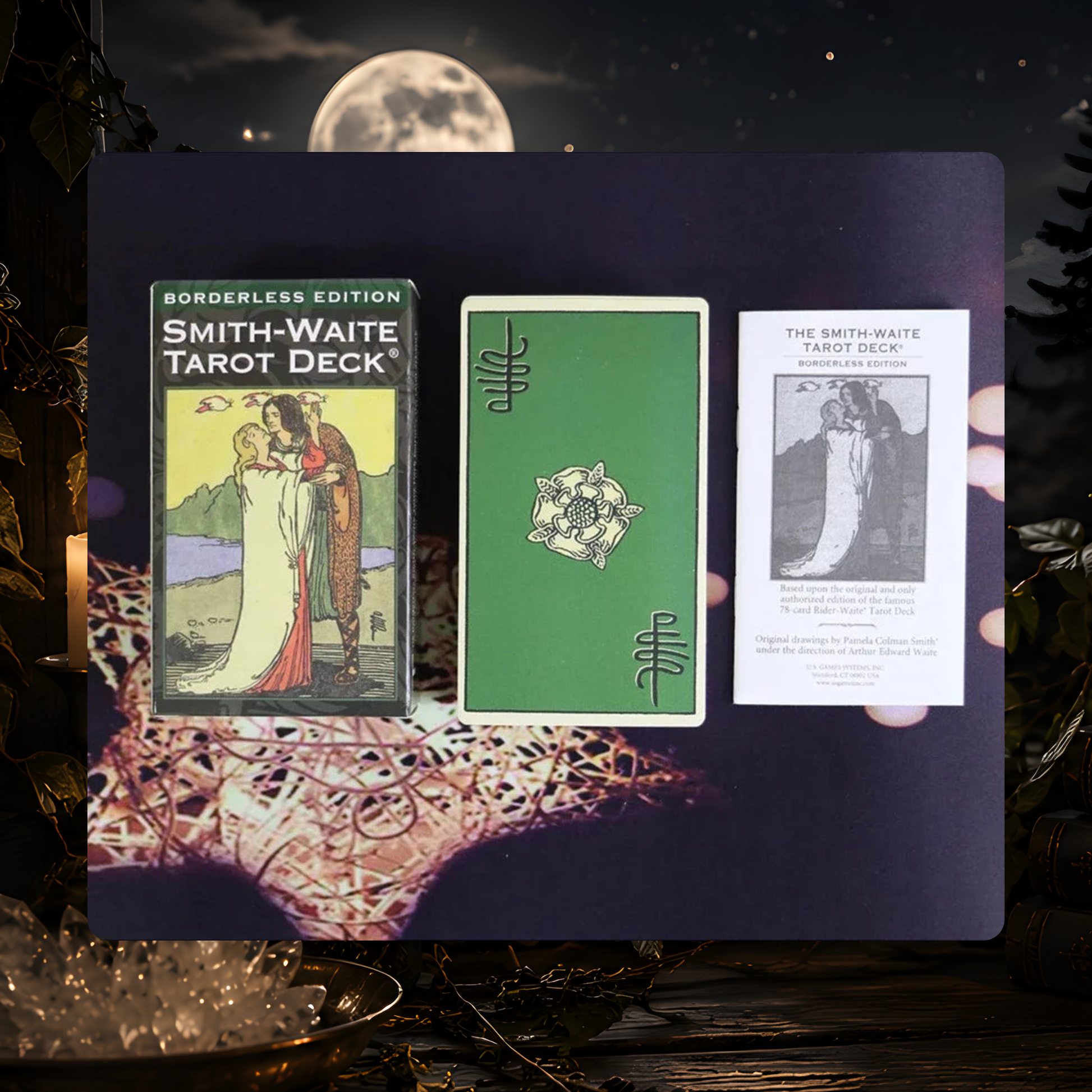 Smith-Waite Borderless Tarot Deck