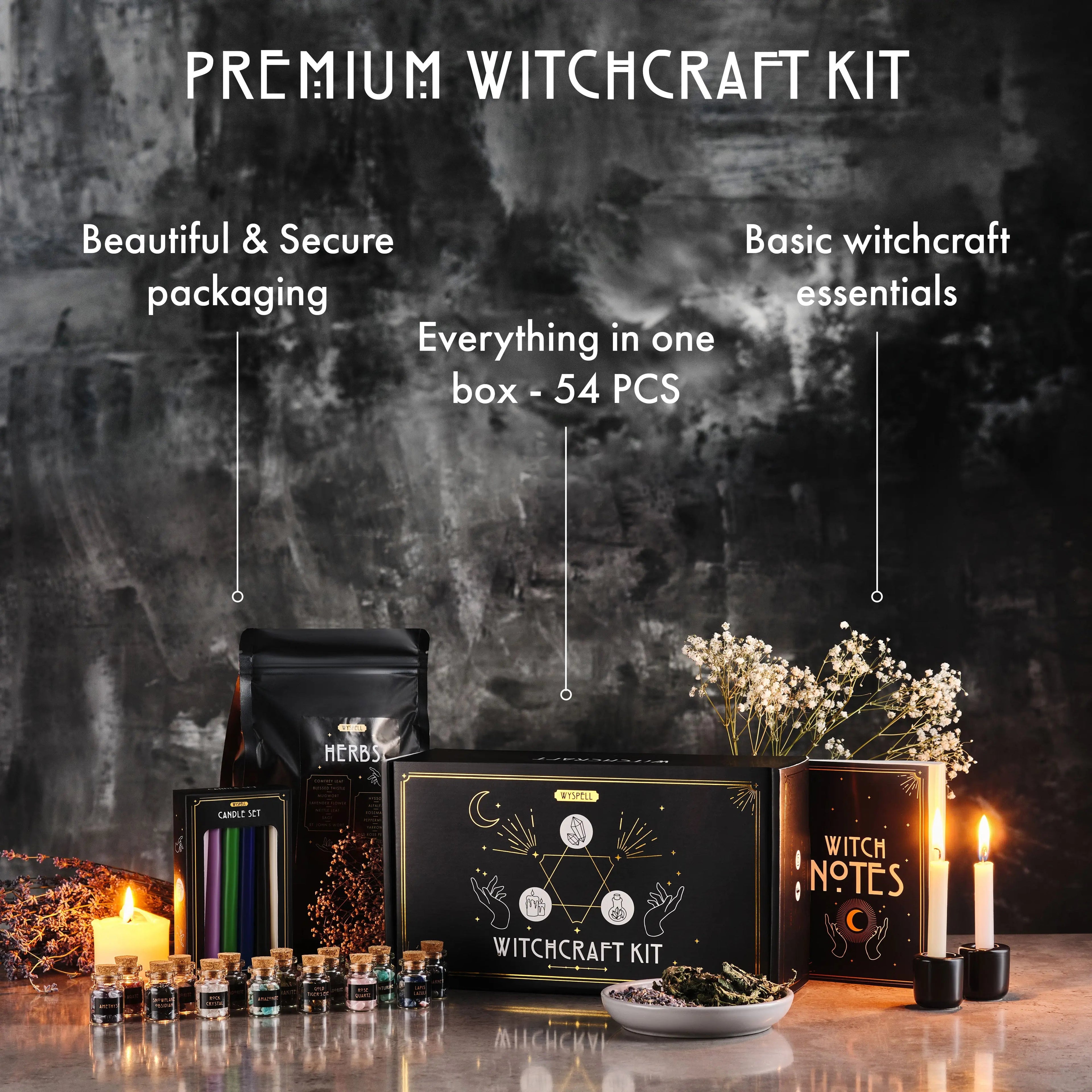 54-Piece Witchcraft Ritual Kit