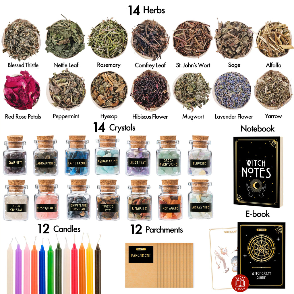 54-Piece Witchcraft Ritual Kit