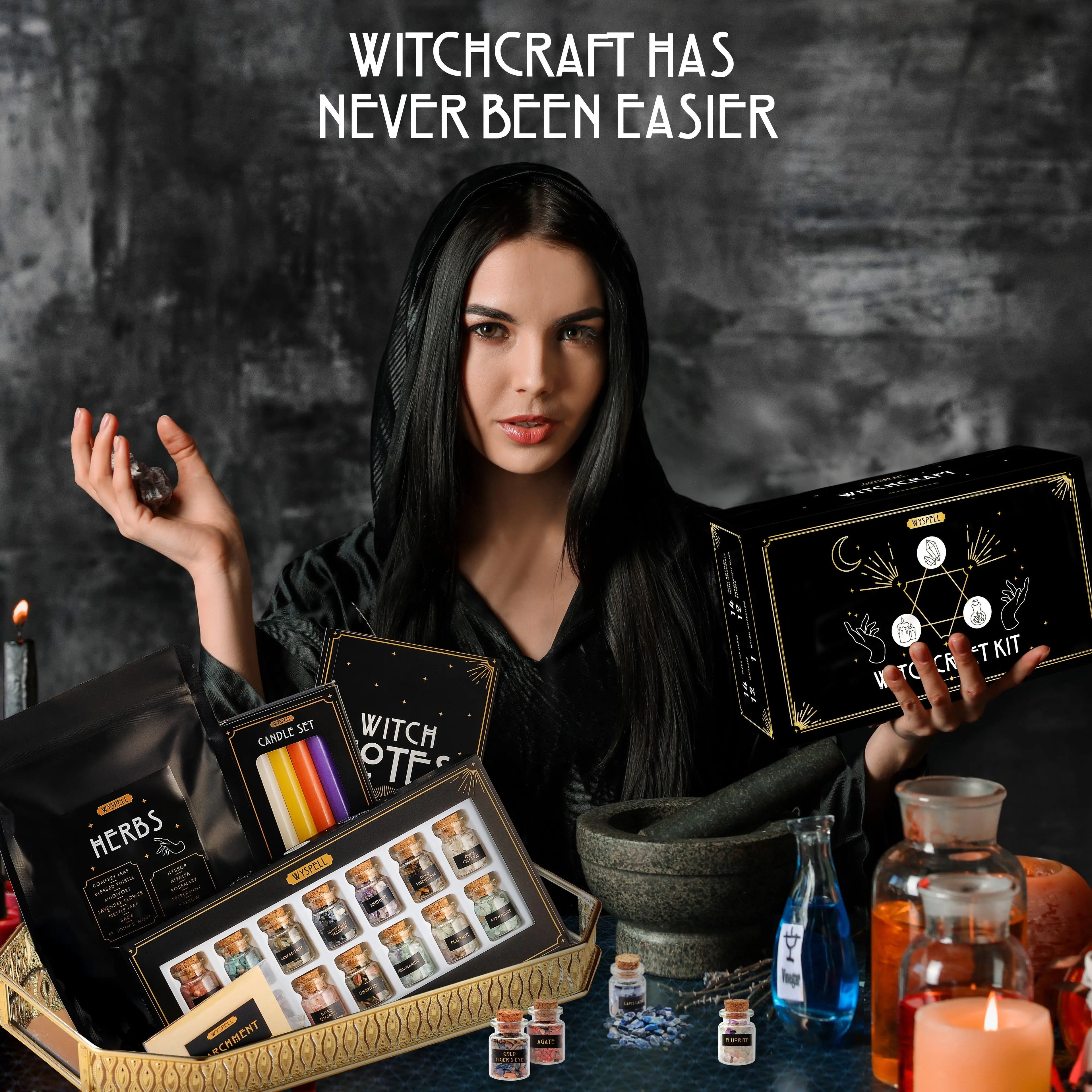 54-Piece Witchcraft Ritual Kit