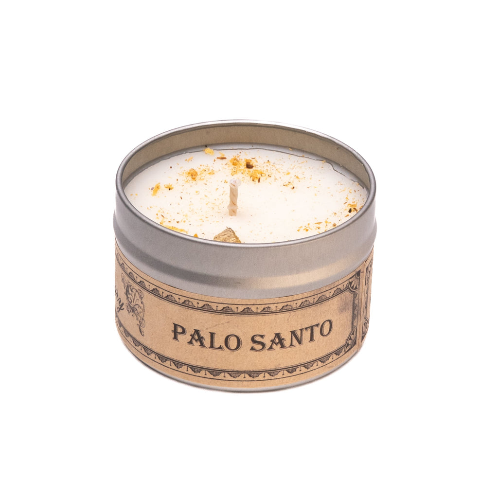 Palo Santo Botanical Candle - 4 oz Travel Tin
